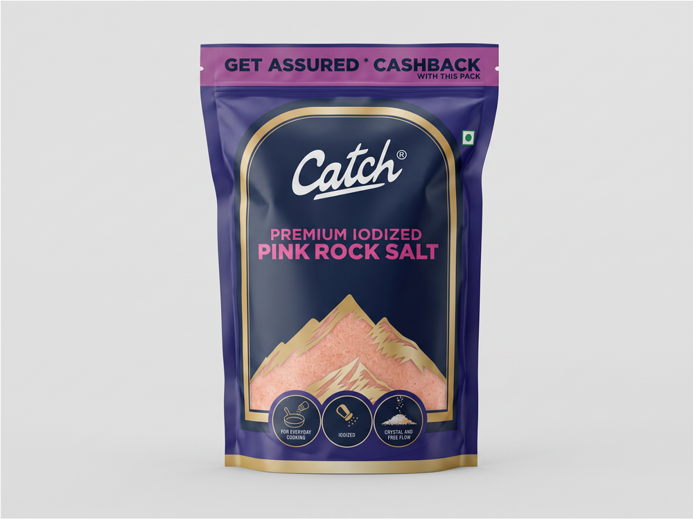 Catch Iodized Pink Rock Salt