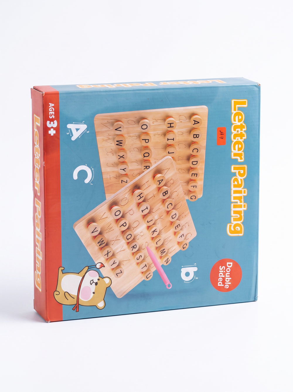 Letter Pairing Wooden Board
