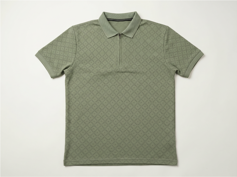 Olive Polo Shirt for Men