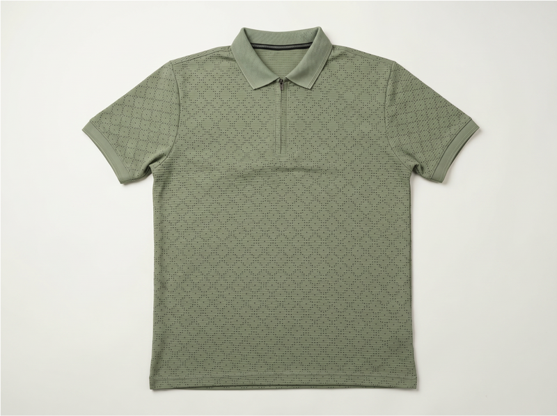 Olive Polo Shirt for Men