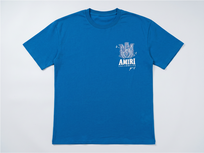 Amiri Blue T-shirt for Men