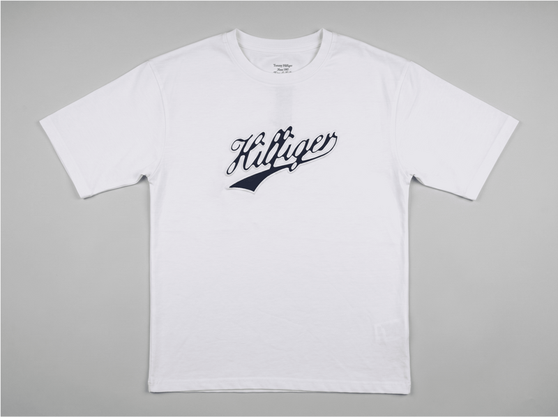 Hilfiger half sleeves t-shirt for 10+ years old in white